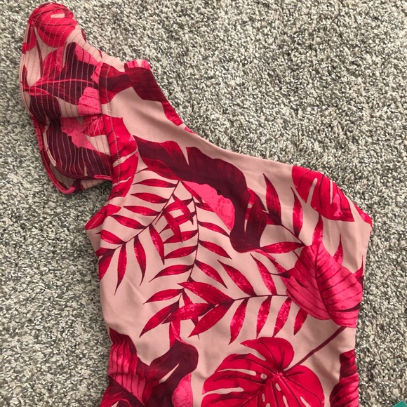 *SOLD* Johanna Ortiz/H&M one shoulder swimsuit - Picture 3 of 6